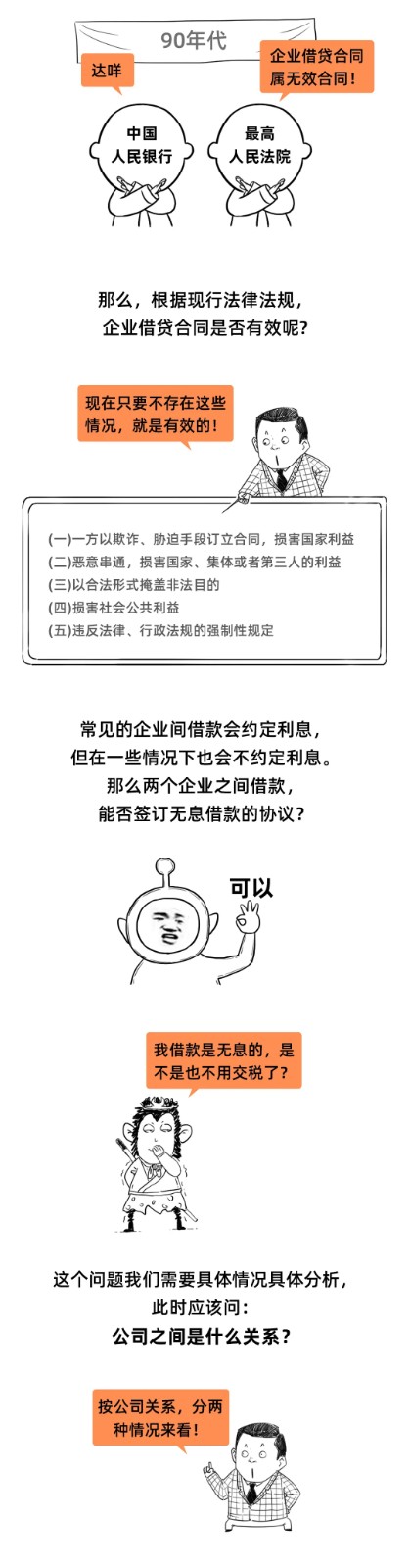 企業(yè)之間借款，可以簽訂無息借款的協(xié)議嗎？這是我見過最好的回答！