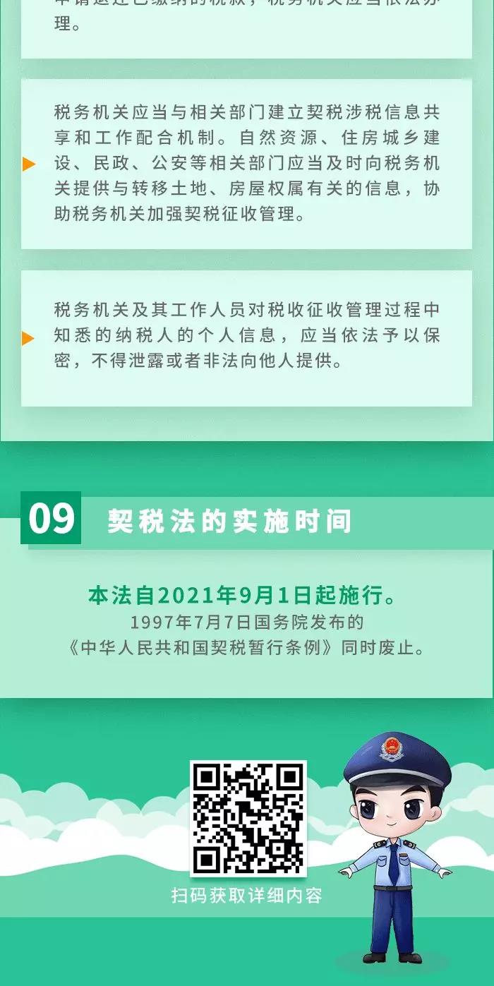 契稅法9月1日起施行！ 